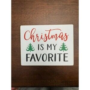 Hobby Lobby Wooden 5x6 Christmas sign